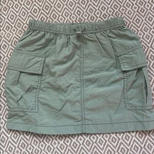 Art Class Green Cargo Skirt